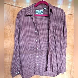 Box Office men's button down shirt size   large